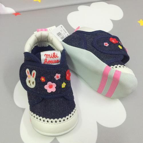 mikihouse 一段学步鞋