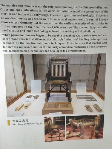 furniture of  ancient egypt 是古埃及家具的意思