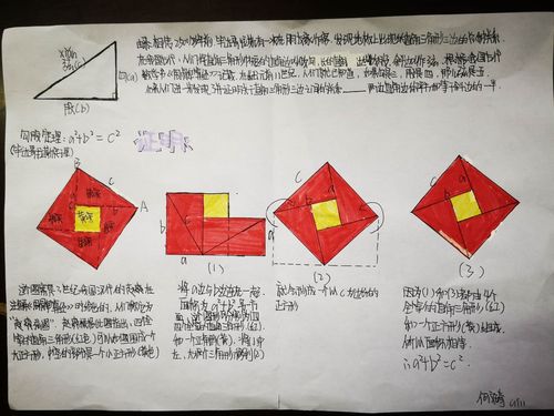 勾股定理手抄报