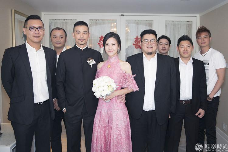 杨子姗吴中天婚礼 中式婚纱照的新娘子美出了新境界!