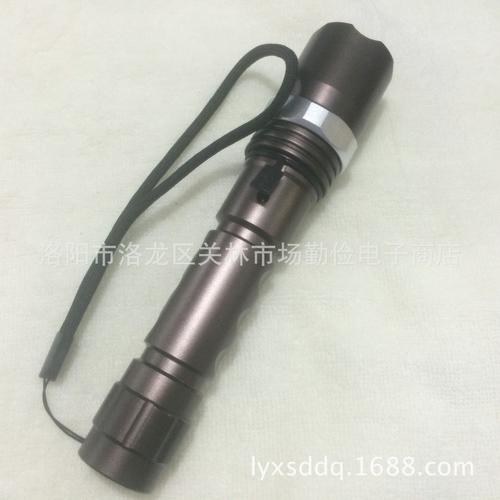 双童正品3157 5w led充电变焦远射骑行 户外照明强光手电筒