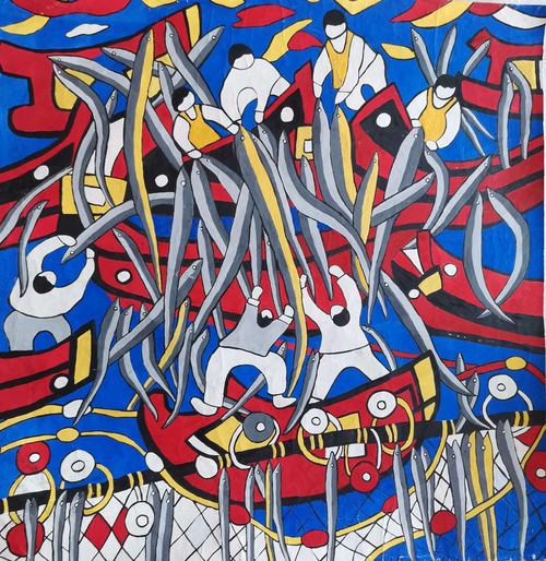 舟山市普陀区渔民书画协会庚子年(2020)渔民画精品网络展