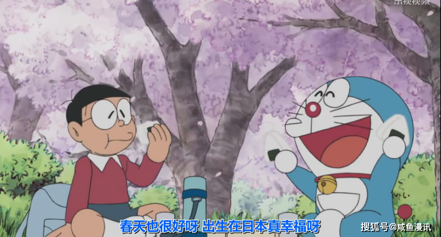 每逢春季必赏樱日本人到底有多爱樱花哆啦a梦给你答案