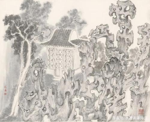 陈磊山水画,新浙派山水的传承人