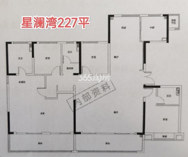 星澜湾户型图