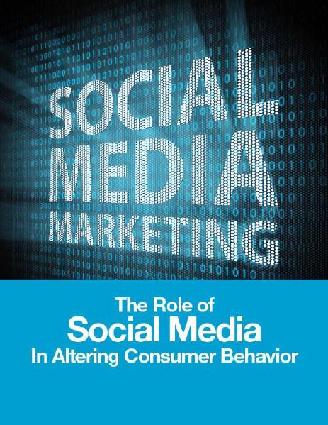 role of social media in effecting consumer behaviour