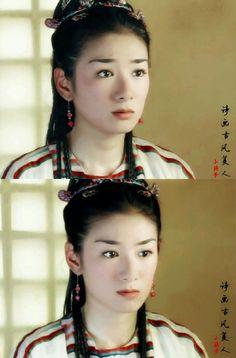 com 《还珠格格三之天上人间》【小燕子】没有了刘海和小辫的小燕子