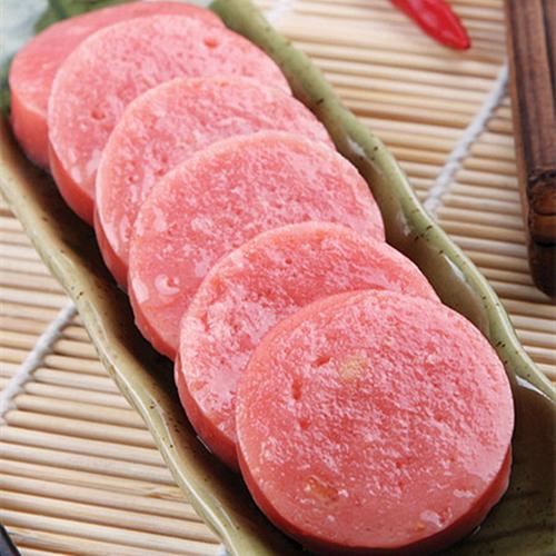 包邮火腿切片鸡肉30片手抓寿司披萨三明治圆形包装即食肠类