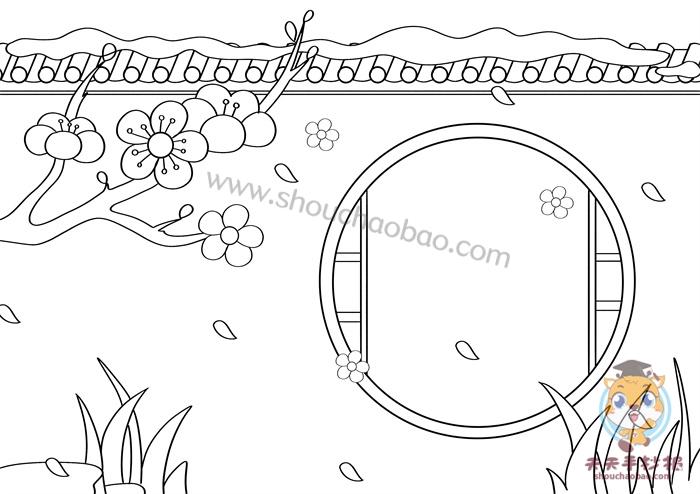 诗配画简单又好看_古诗配画手抄报