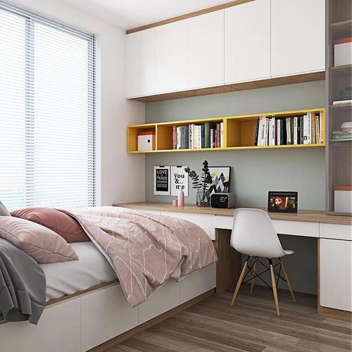 学龄期的青少年独立成长房间,生活收纳,自主学习,释放个性化喜好的小