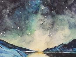 日常涂鸦星空
