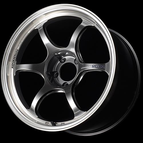 日本advan racing rg-d2款 抛边运动改装轮毂轮圈