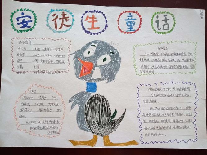 安徒生童话读书小报