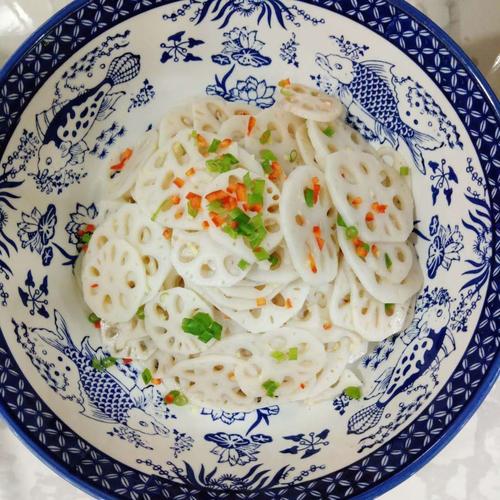 (高职凉菜)姜汁藕片(制作人:苏永升)