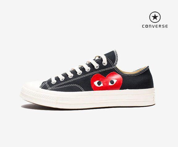 converse play x 1970s 联名川久保玲 匡威正品男女帆布鞋