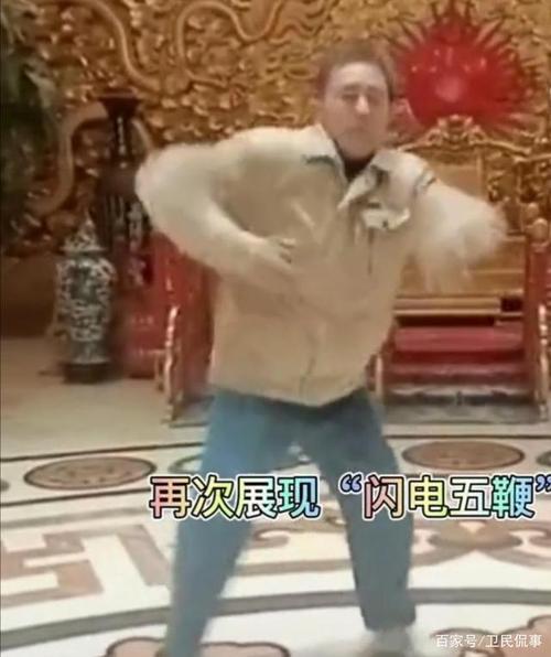 马保国复出拍电影,现场演示闪电五连鞭