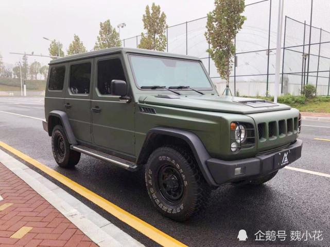 北汽"bj80"换装勇士车身造型比奔驰g霸气内饰终于"脱胎换骨"