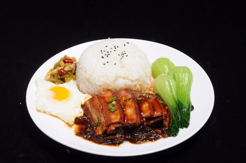 杠岗香220g 梅菜扣肉料理包丨冷冻中餐,快餐料理包梅菜扣肉供应批发