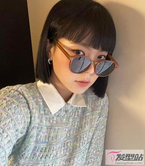 酷girl必剪短发推荐 一刀切短直发又甜又a