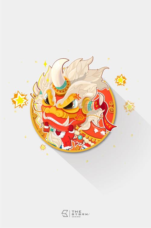 过大吉年,打大年兽