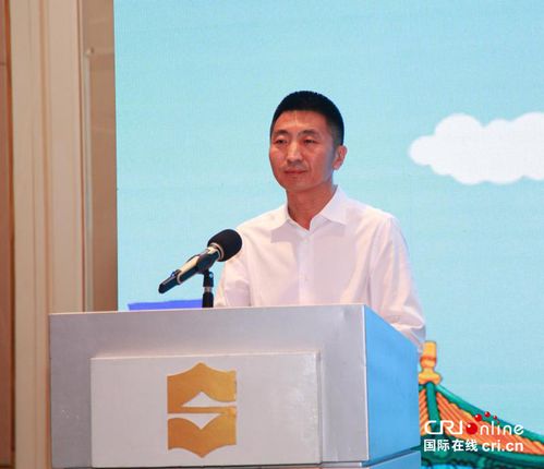 长春市委常委,宣传部长赵明致辞.李鹏 摄影