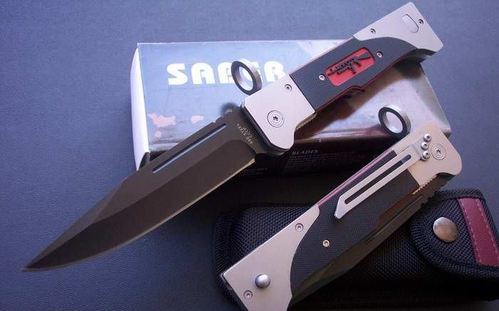 户外刀具 战术折刀 ak折刺(黑色) 类 型: 大型折刀   全 长: 27.