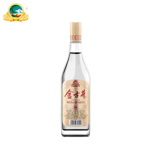 官方旗舰古井酒金古井50度500ml纯粮食光瓶酒浓香型白酒