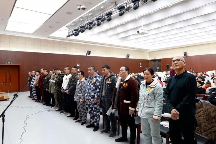 扫黑除恶涡阳县人民法院公开开庭审理被告人沙如意陈大刘等17人涉黑案