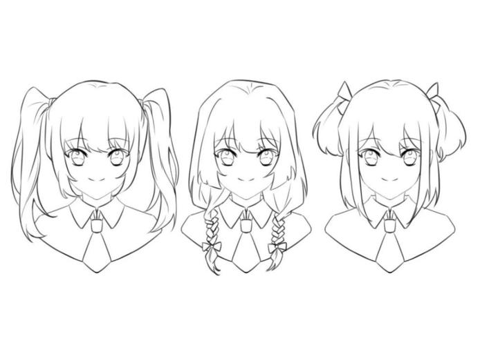 "cg原画插画教程"是心动啊,教你一招get双马尾的画法