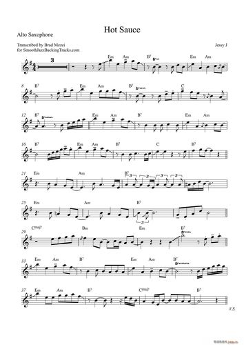hot sauce(中音萨克斯)