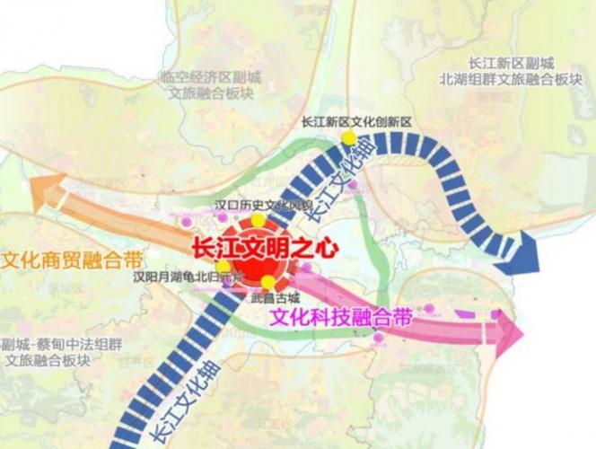 武汉市十四五规划提出建设长江新区文化创新区