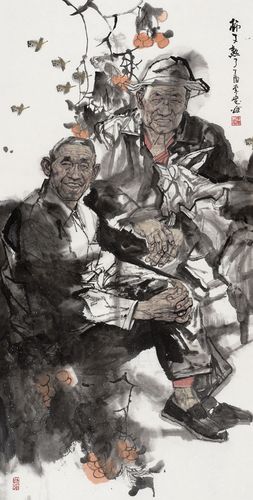 "大凉山下的自在天性"——谈艺品万家签约画家李宽老师水墨人物创作