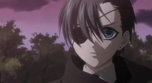 黑执事夏尔参加红夫人的葬礼时的造型.