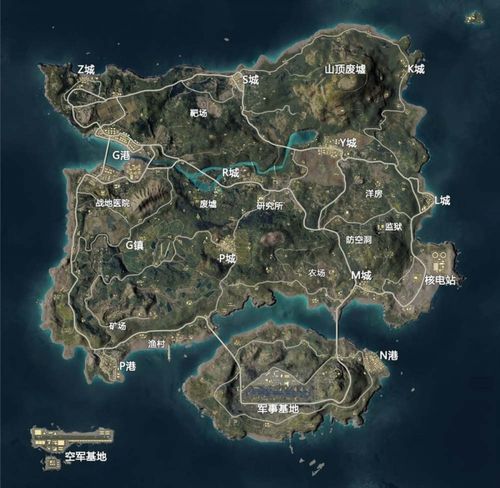 吃鸡4大经典地图的特色海岛靠战术沙漠靠狙击它靠上分