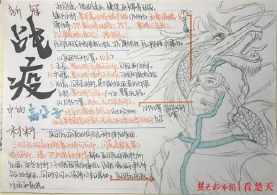 抗疚英雄归来手抄报 英雄手抄报