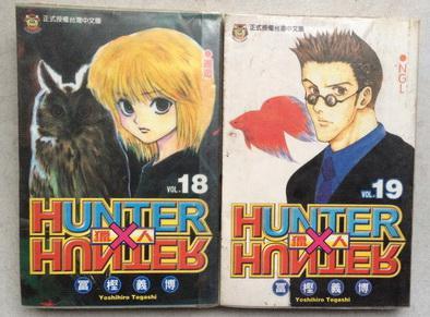 hunter x hunter 全职猎人(第1-19卷,19册合售)(卡通漫画,小32开软