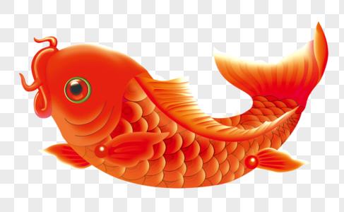 红色吉祥锦鲤高清图片