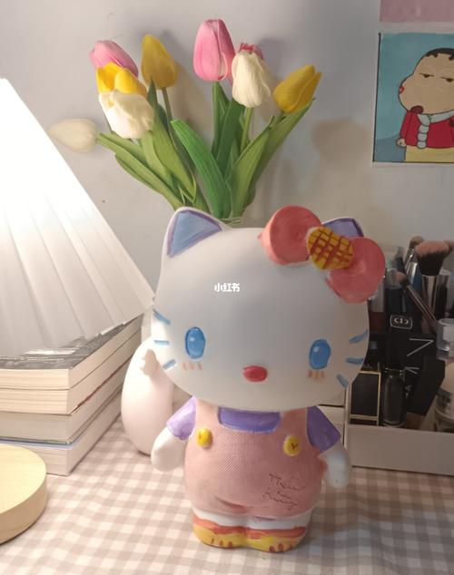 hellokitty石膏像太可爱啦96乖到想亲!_hellokitty