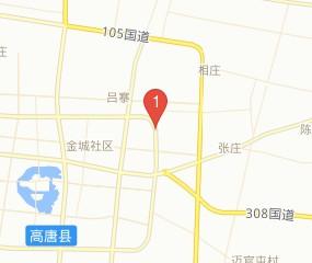 中国石化(高唐县人民医院东院区南)地址_360地图