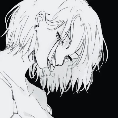 超丧的高冷动漫女生头像