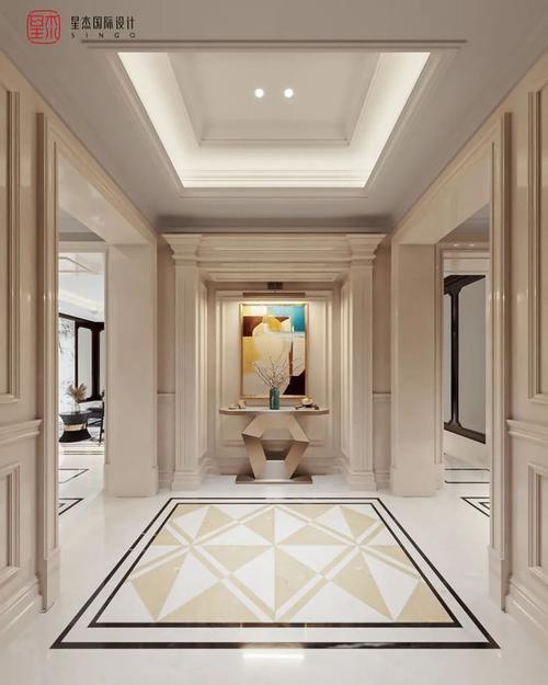 别墅玄关设计合集打造进门第一眼的惊艳脱俗之感