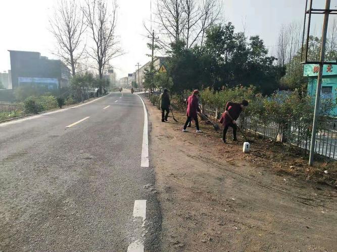 南阳群众文化活动 桐柏县吴城镇开展环境卫生综合整治活动