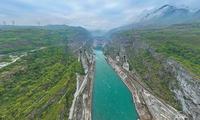 溪洛渡水电站位于四川省雷波县和云南省永善县交界的金沙