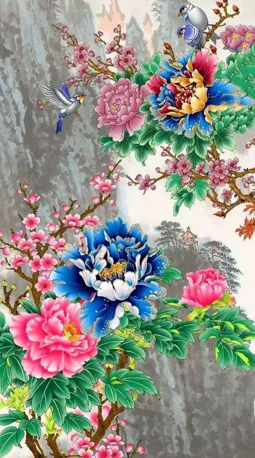 分享图片花开富贵图壁纸