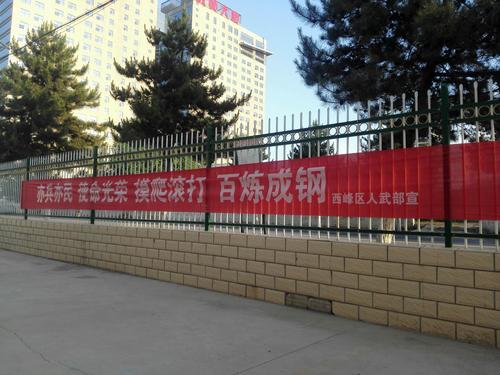 带你走进:西峰区民兵应急连