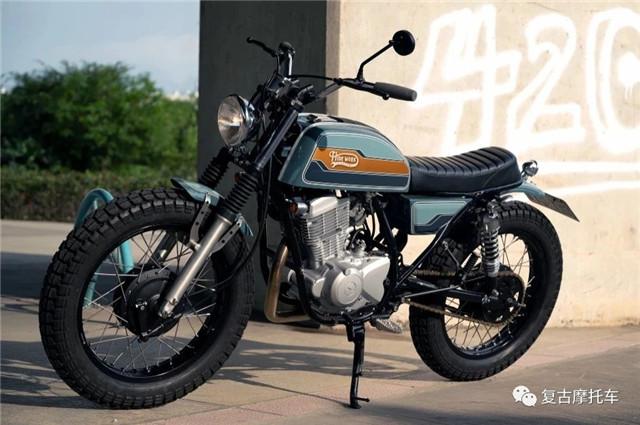 油箱,复古改装之灵魂!雅马哈 sr150_摩托车之家_维修改装_摩信网