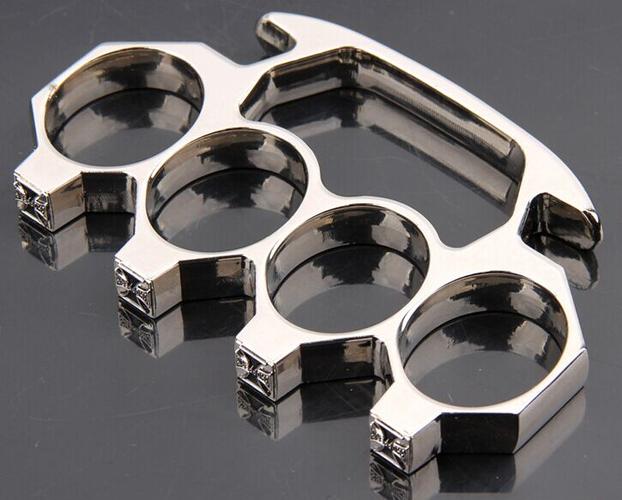 先锋连 防身户外手指虎手扣 铁拳头 铁四指 指虎 铁拳环 拳扣 拳套指