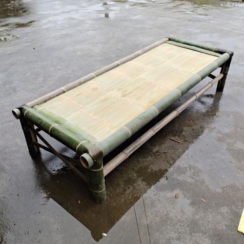 凉床椅 竹床竹编单人床双人床古老竹凉床午睡床竹床老式手工传统躺椅