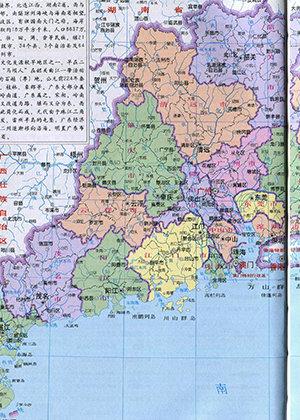 广东地图全图高清版