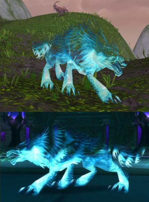 wow6.0萨满全新幽灵狼形态 这你在逗我?